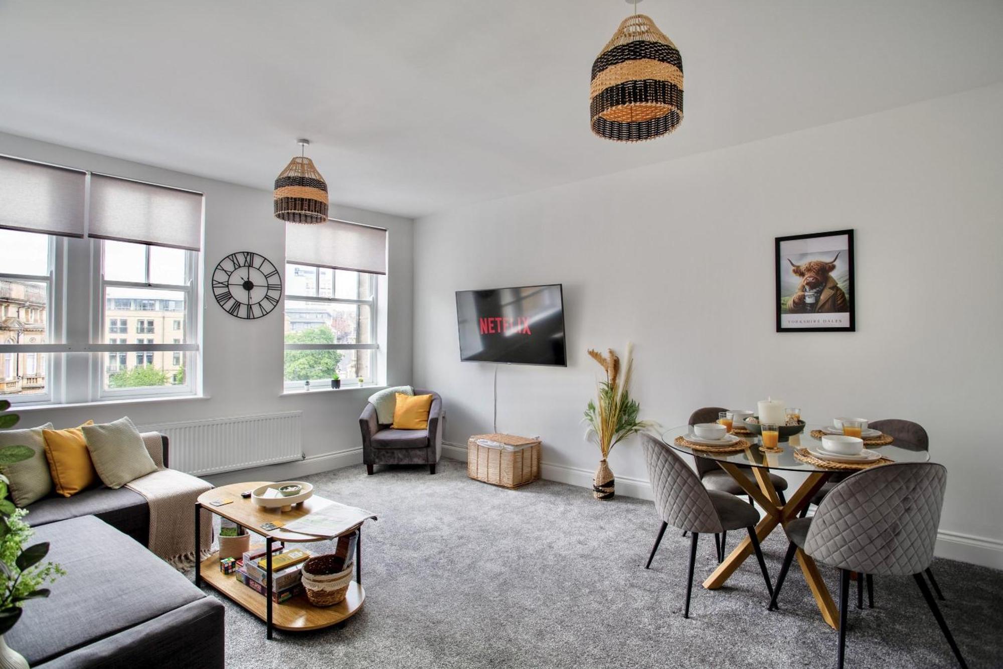 הרוגייט The Yorkshire Crown - Luxury Apartment - Free Parking Nearby מראה חיצוני תמונה